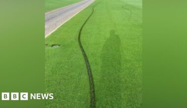 'Disgraceful' vandalism at Devonshire Park ahead of tennis tournament - BBC