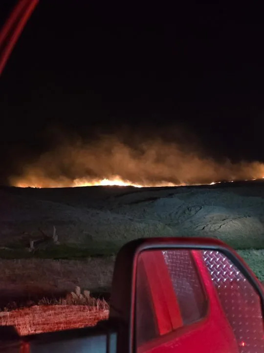 Wildfire in Clark County