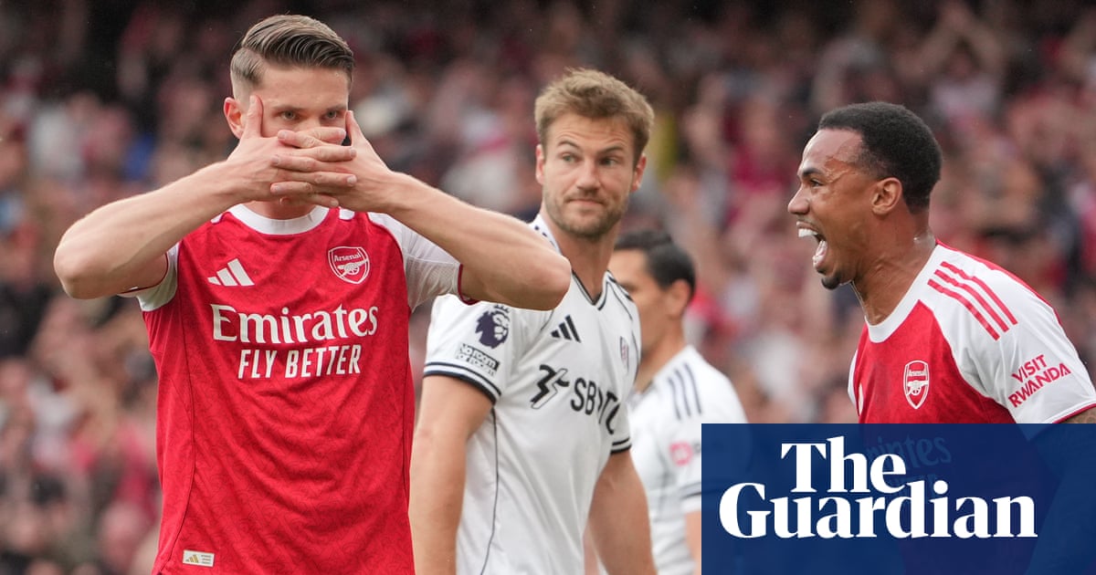 Gyökeres double fires Arsenal past Fulham to turn title pressure on Manchester City | Premier League