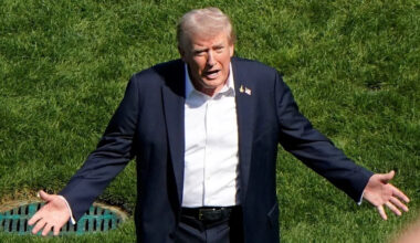 Trump’s Weekend Golf Antics Land Him in Hot Water