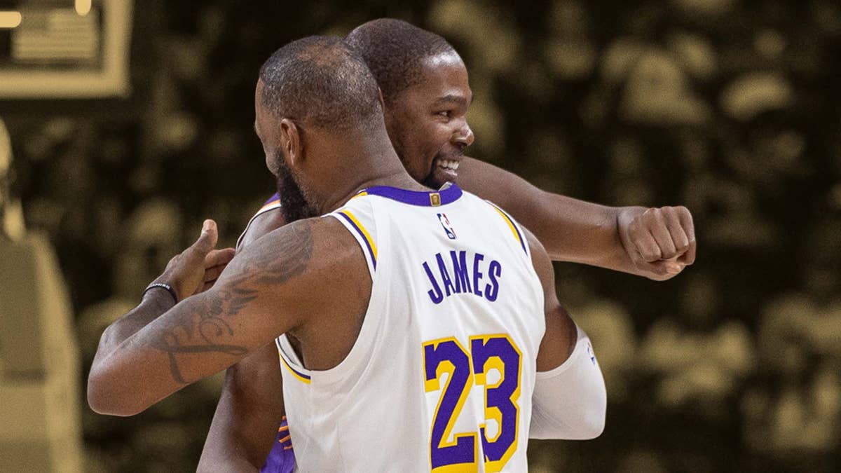 "He's like the perfect athlete" - Kevin Durant on why LeBron James was his role model