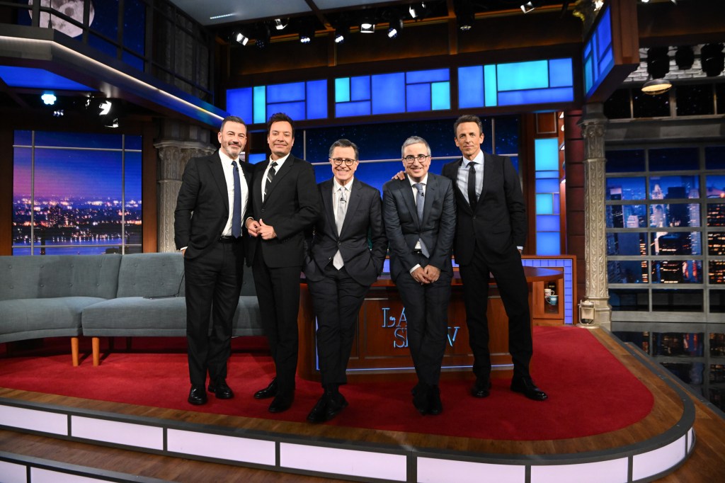 Stephen Colbert's Strike Force Five Make Case For Late Night TV