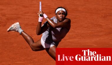 French Open 2026: Osaka and Gauff through; Medvedev crashes out on boiling day three – live | French Open 2026