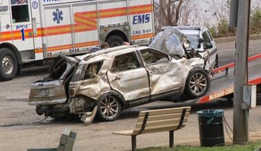 Vehicle plunges from I-376 into Mon River: Updates on May 19, 2026