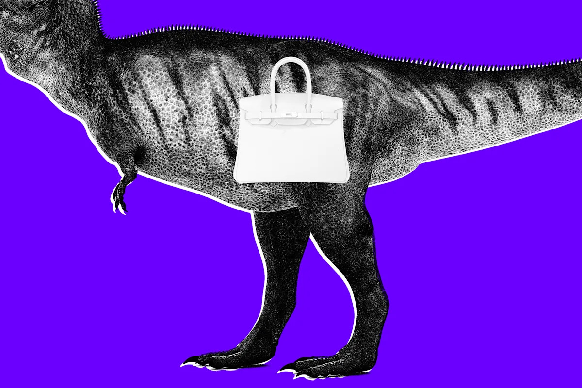 Scientists Say $600,000 Lab-Grown “T-Rex Leather” Handbag Is Actually Something Laughable