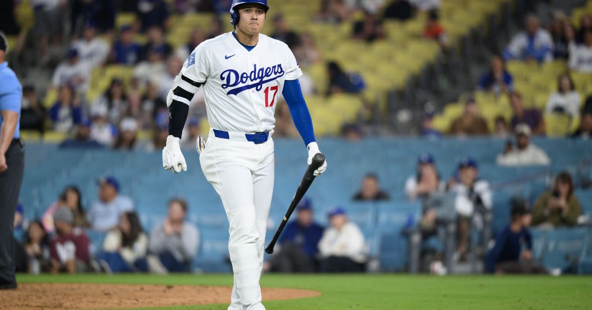 Dodgers give Shohei Ohtani a DH break as his offensive slump deepens :: WRAL.com
