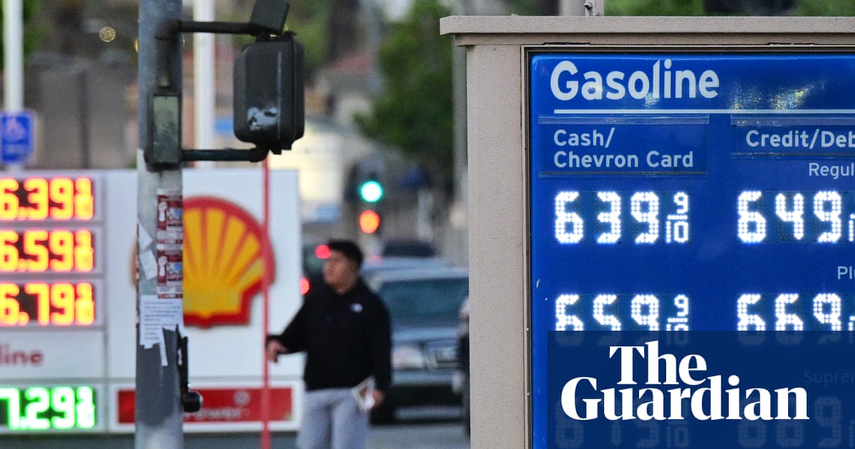 First Thing: Uncertainty looms as last oil tanker from Middle East arrives in California | US news