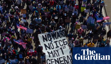 Thousands in US to join ‘no school, no work, no shopping’ May Day protest in economic blackout | Protest (US)
