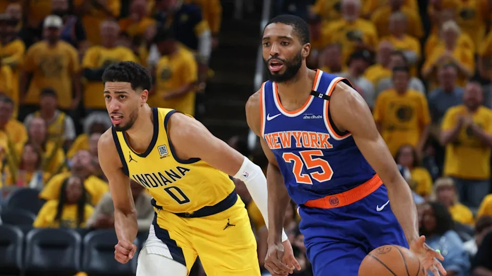 Tyrese Haliburton (left) demonstrates why opportunity and trust drive fantasy outcomes.Credit: Trevor Ruszkowski-Imagn Images