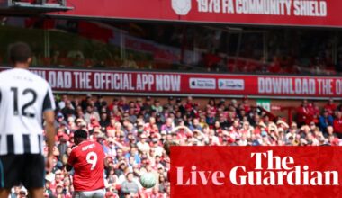 Nottingham Forest v Newcastle, Burnley v Aston Villa, Crystal Palace v Everton – live | Premier League