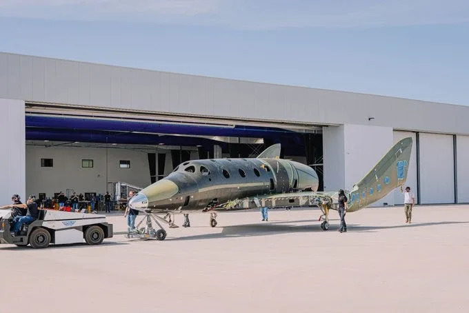 Virgin Galactic recently shared a 1st-look at its new spaceplane, which it calls Spaceship. The vehicle will soon be flying from New Mexico, taking paying customers on trips to the edge of space.