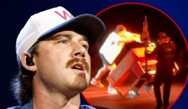 Morgan Wallen Flips Piano Onstage After Technical Issue, Video