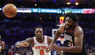 Final Injury Report for Knicks-76ers Game 4: Will OG Anunoby, Joel Embiid Play?