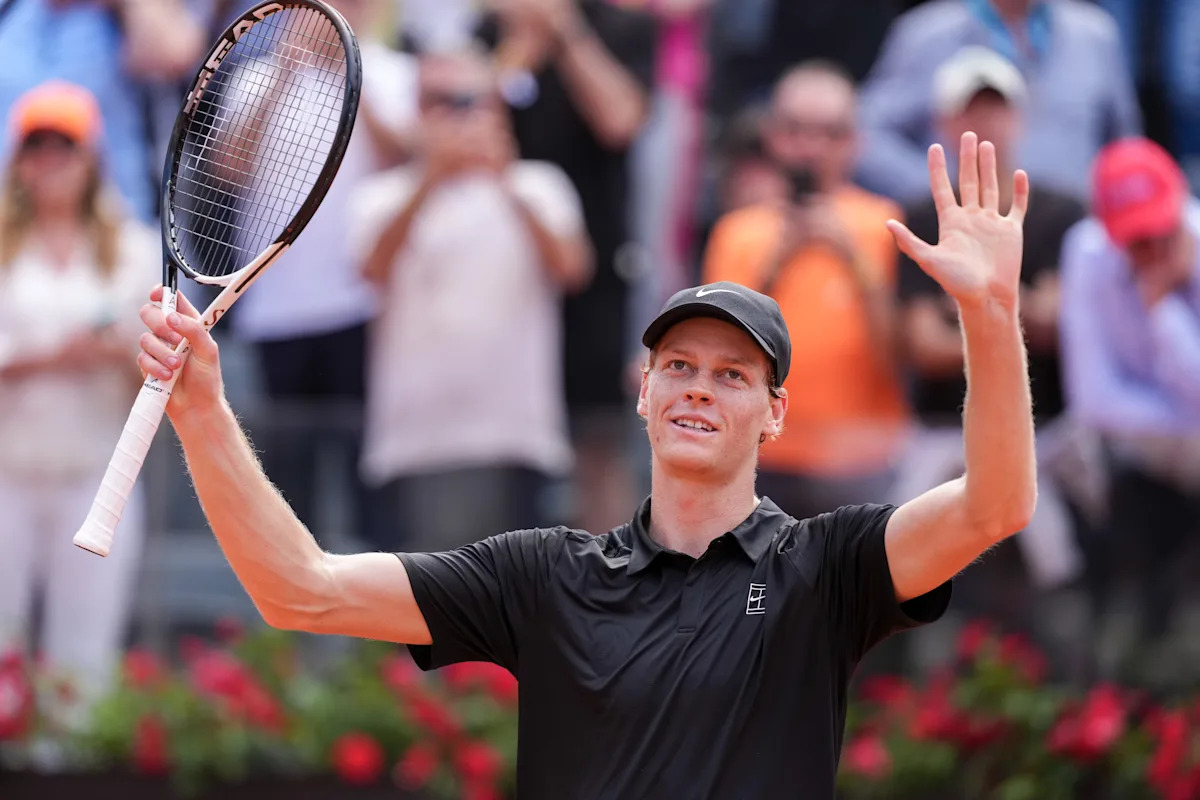 Jannik Sinner ties Novak Djokovic's Masters 1000 record with 31st straight victory amid Italian Open run