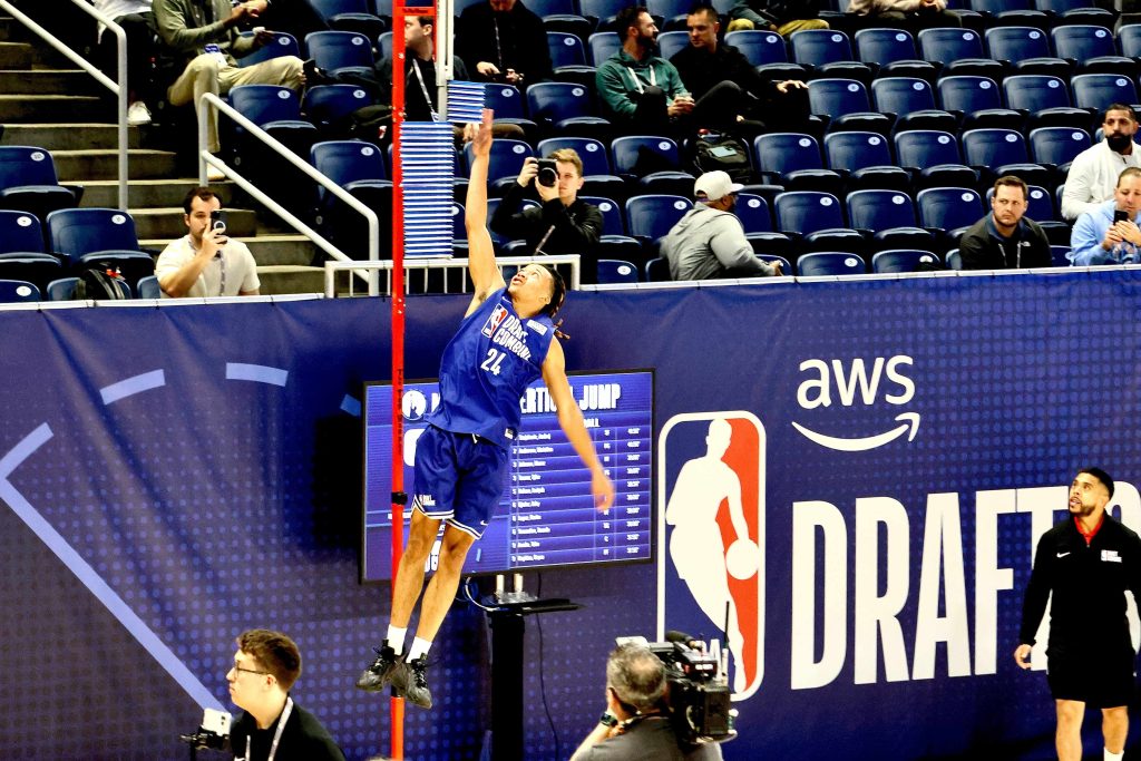 2026 NBA Draft Combine vertical jump