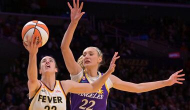Cameron Brink's Caitlin Clark block highlights pivotal night for Sparks star