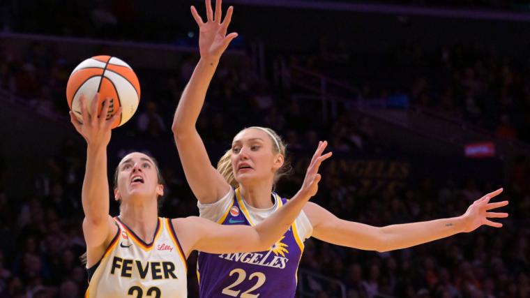 Cameron Brink's Caitlin Clark block highlights pivotal night for Sparks star