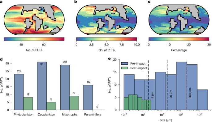Darkness and body size shaped end-Cretaceous marine extinction patterns