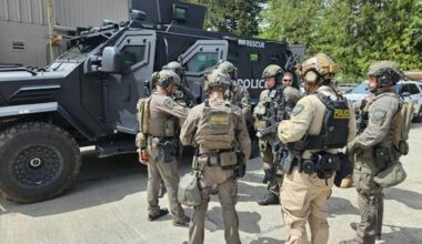 The Peninsula Crisis Response Team was called Thursday to assist in the arrest of a Port Angeles man in connection with a February homicide on Deer Park Road. (Clallam County Sheriffs Office)