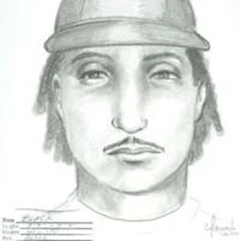 A police sketch of the suspect released shortly after the June 2008 double homicide at the Sun Drop bottling plant in Concord, N.C.