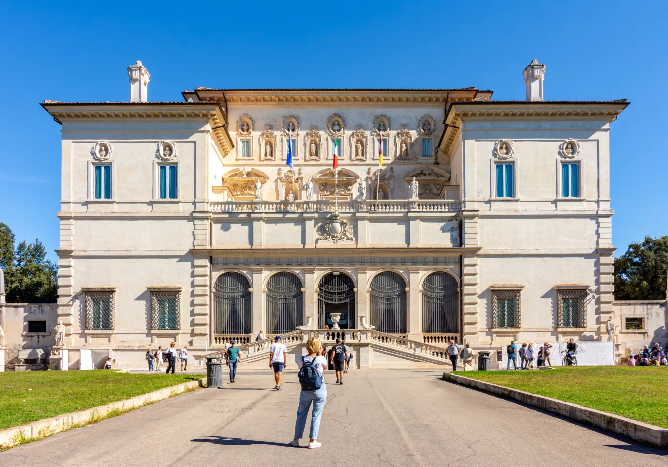 Borghese art gallery in Rome, Italy.