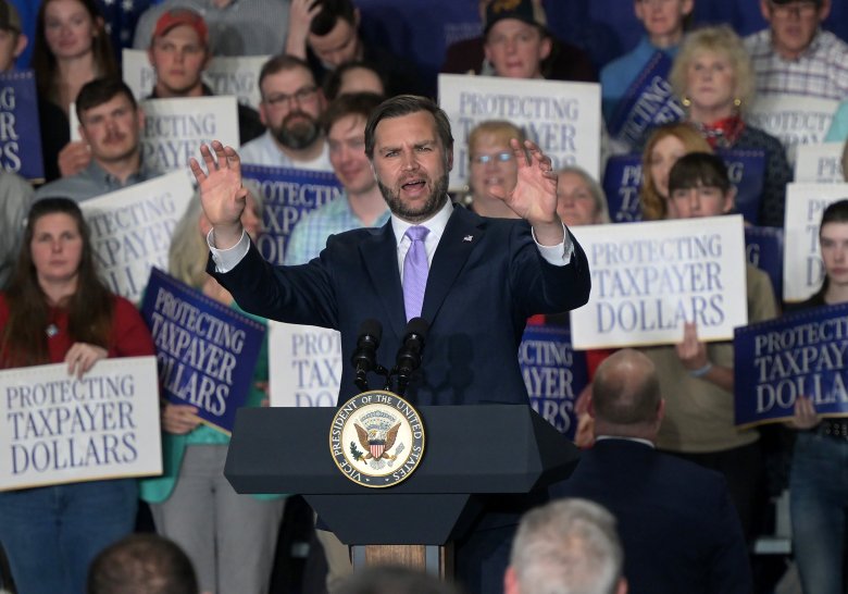 Live updates: JD Vance talks healthcare fraud in Bangor