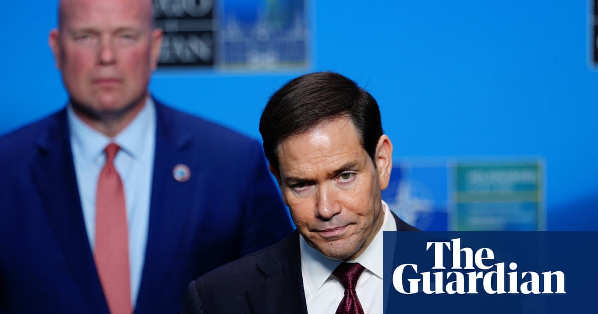 Marco Rubio: Trump ‘disappointment’ with Nato will be discussed at summit | Nato