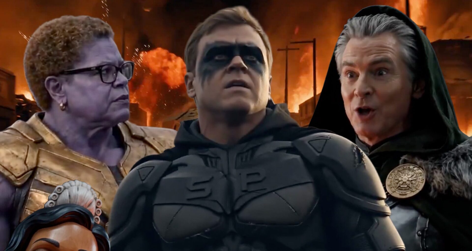 Spencer Pratt Battles Karen Bass As Thanos In New A.I. Political Ad