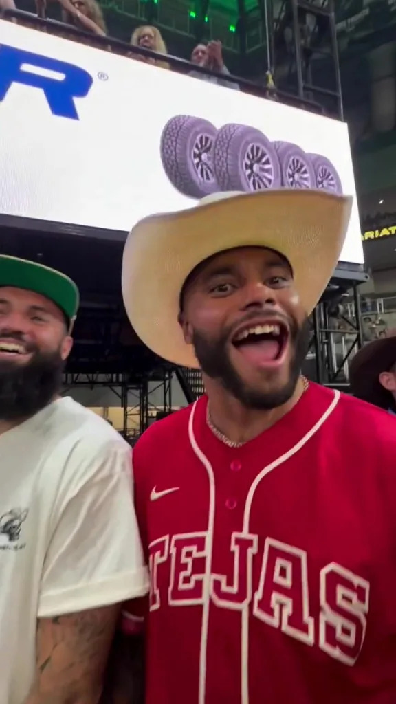Dak Prescott was spotted with one of the would-be bridesmaids of his canceled wedding to Sarah Jane Ramos — Caitlin Rance — at a Pro Bull Riders event in Fort Worth, Texas, on Friday. PBR/Instagram