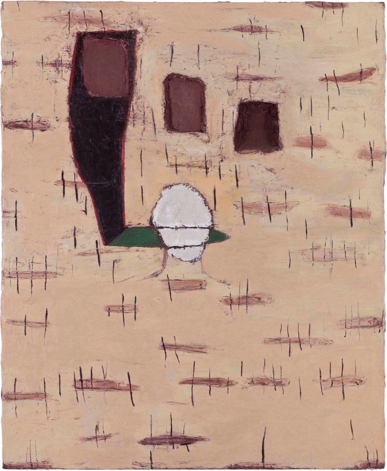Julian Schnabel at Chateau La Coste