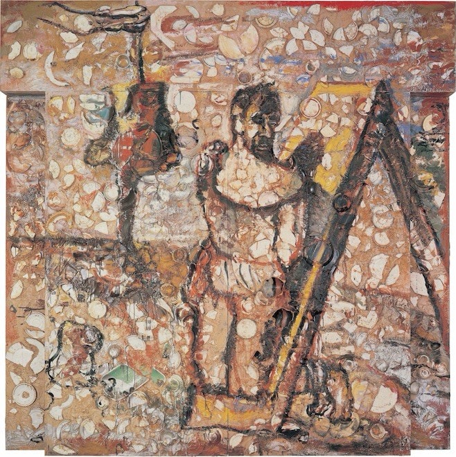 Julian Schnabel at Chateau La Coste