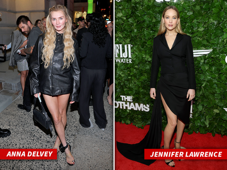sub anna delvey jennifer lawrence getty