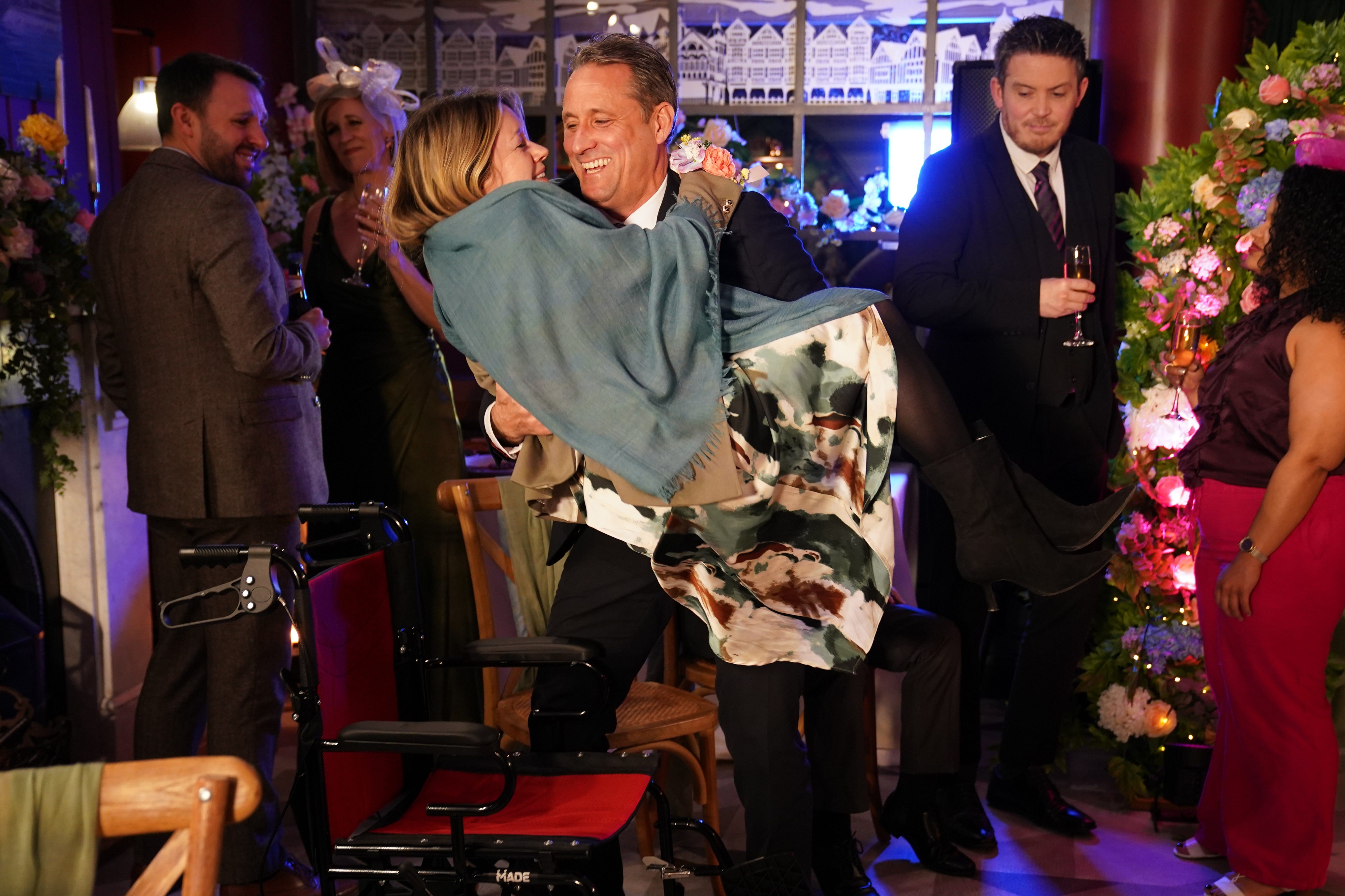 diane and tony hutchinson in hollyoaks