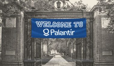 Palantir Comes to Campus