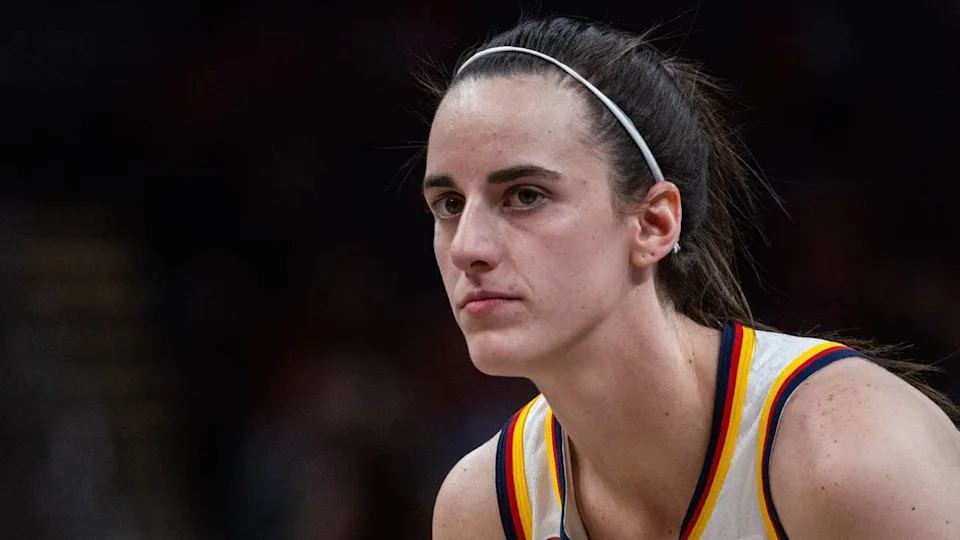 Indiana Fever guard Caitlin Clark (22) before the game against the Dallas Wings.Trevor Ruszkowski-Imagn Images