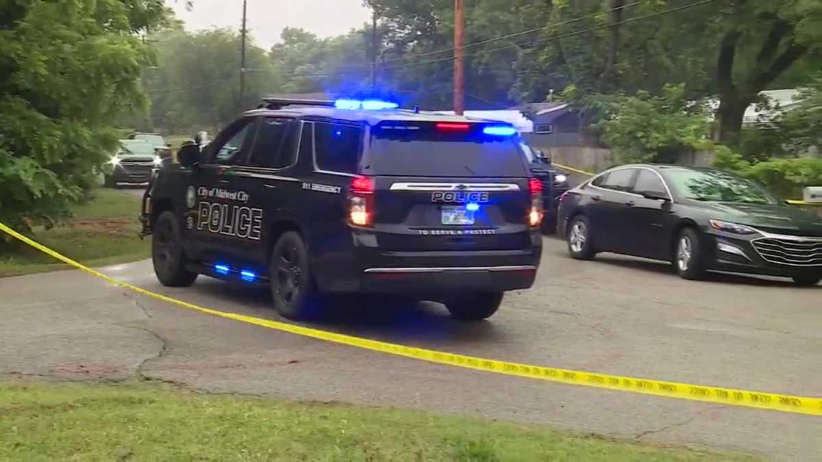 Midwest City police: Man shot after breaking into neighbor's home