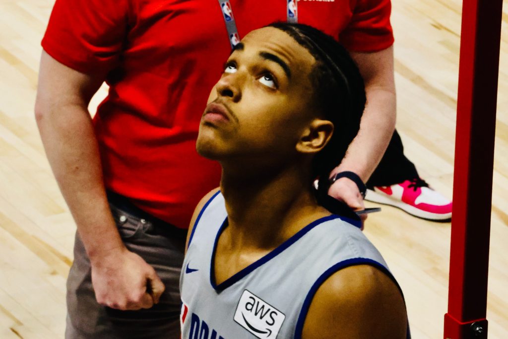 NBA Draft prospect looks up