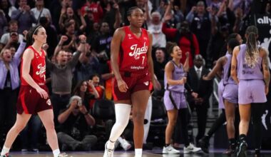 Terrible decision costs Fever win as Caitlin Clark, Kelsey Mitchell can only watch