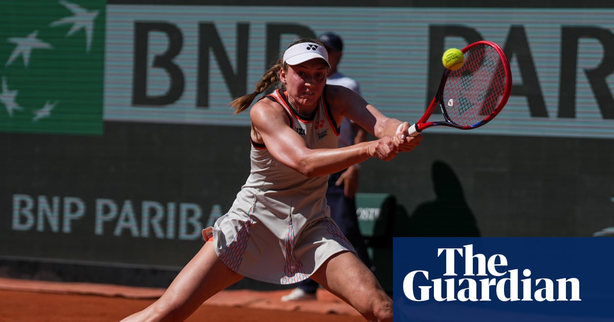 Elena Rybakina crashes out of French Open while Fran Jones fightback falls short | French Open 2026