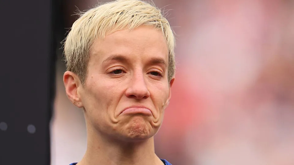 Megan Rapinoe speaks out. (Photo by Michael Reaves/Getty Images)Michael Reaves&sol;Getty Images