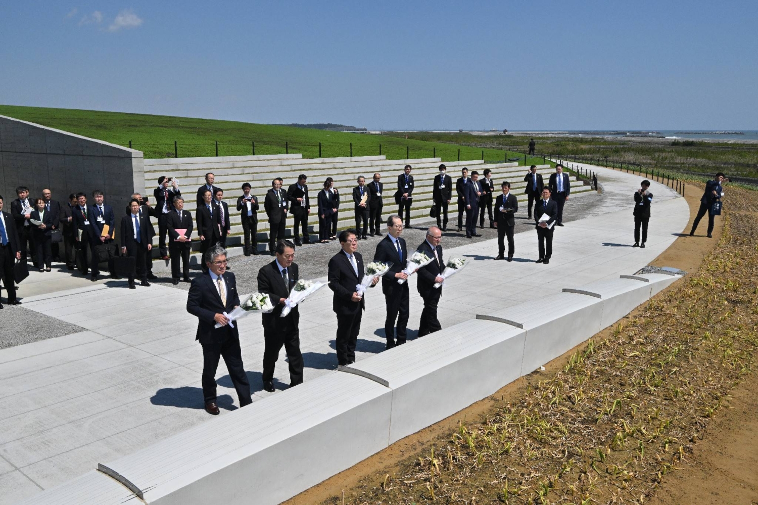 Memorial park opens 15 years after Fukushima disaster