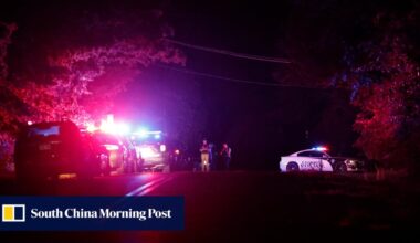 Shooting at US party sends at least 13 to hospital