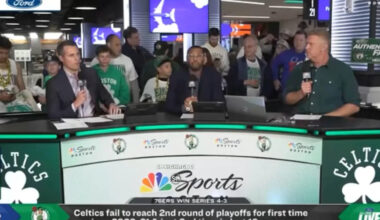 Sixers fans crash Celtics postgame show, upsetting Brian Scalabrine