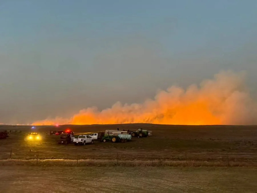 Wildfire in Clark County