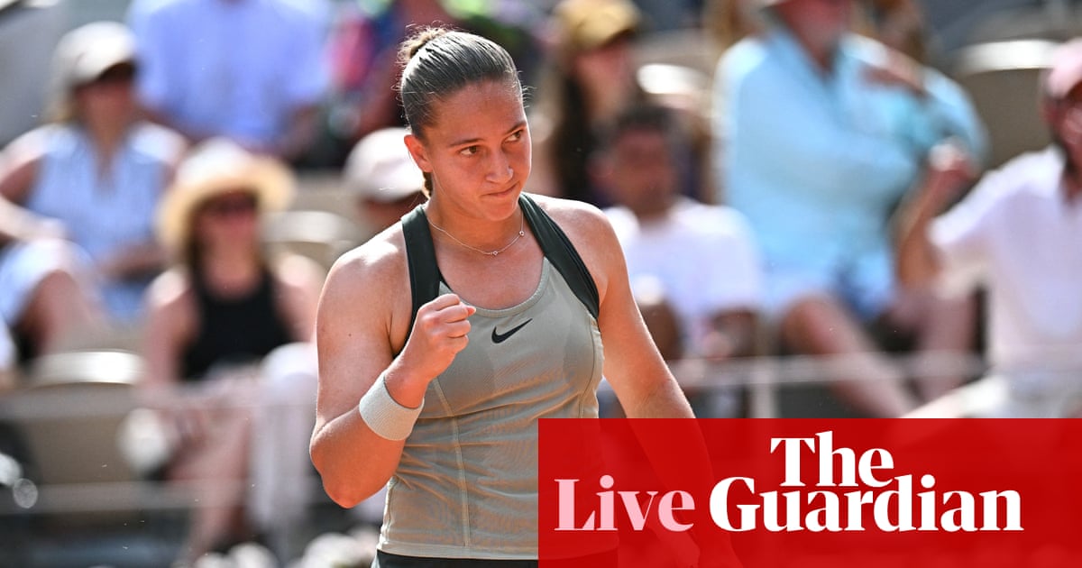 French Open day seven: Parry stuns Anisimova, Kouame and Gauff in action – live | French Open 2026