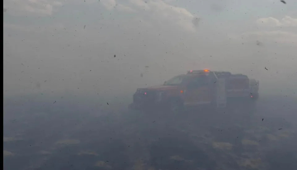 Wildfire in Clark County