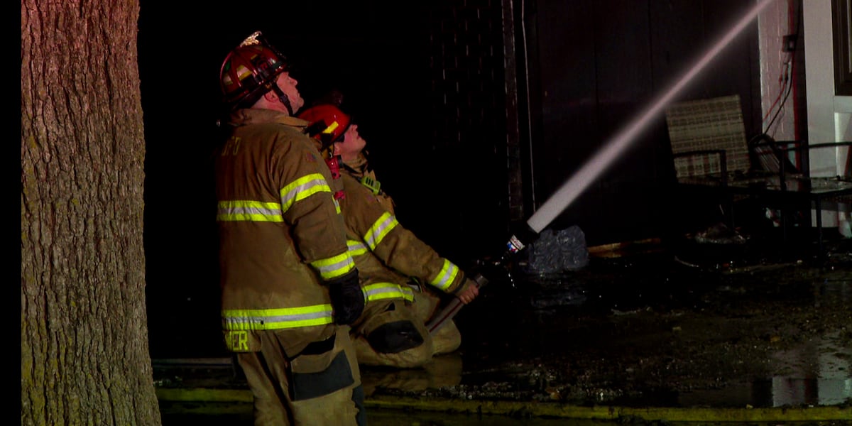 Firefighters respond to house fire in Elkhorn