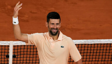 French Open: Novak Djokovic rallies past Giovanni Mpetshi Perricard after dropping first set, makes Grand Slam history