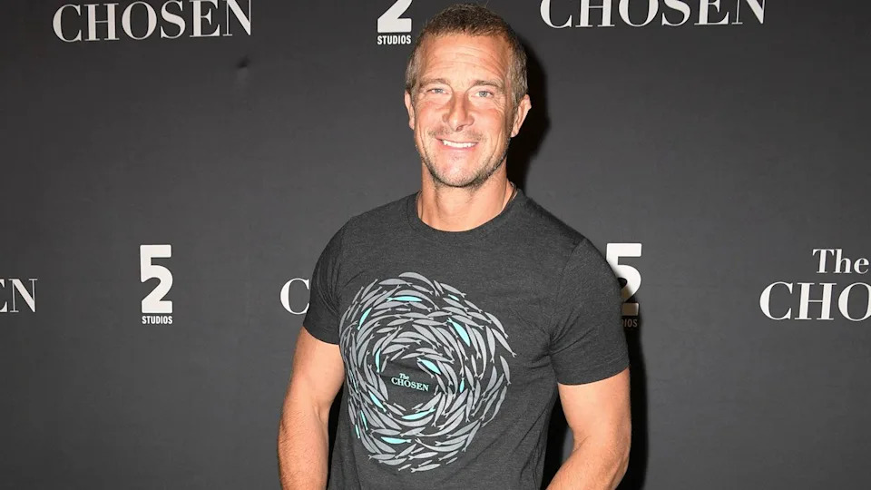ORLANDO, FLORIDA - SEPTEMBER 20: Bear Grylls attends The Chosen Insiders Conference (ChosenCon) 2024 at Orlando World Center Marriott Hotel on September 20, 2024 in Orlando, Florida. (Photo by Gerardo Mora/Getty Images for The Chosen Insiders Conference ).