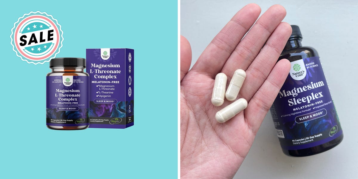 This Melatonin-Free Supplement Improved My Sleep—Now 20% Off